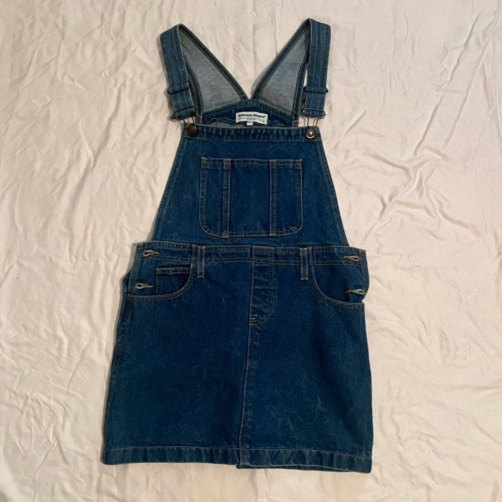 American Apparel skirt overalls